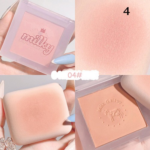 Soft Matte Blush Mini Portable Natural Blush Long-lasting Nude Blush Mini r - Picture 15 of 22