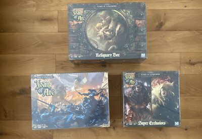 Time of Legends: Joan of Arc * Kickstarter Maiden Pledge* Brettspiel * NEU & OVP