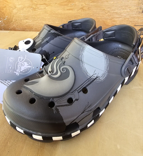 NEW Nightmare Before Christmas Glow In The Dark Adult Crocs Walt Disney World - Picture 4 of 17
