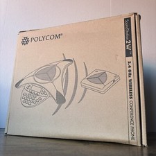 Original Polycom 2W 6.0 DECT. 2200-07800-001 2.4GHz Wireless Conference Phone