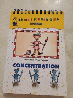 BARRON'S CONCENTRATION (EDIIE'S FINGER QUIZ BOOKS) By Almuth Bartl & Petra