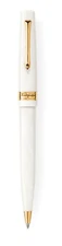 Montegrappa Armonia Pearl White with gold-pl trim ballpoint pen MIB