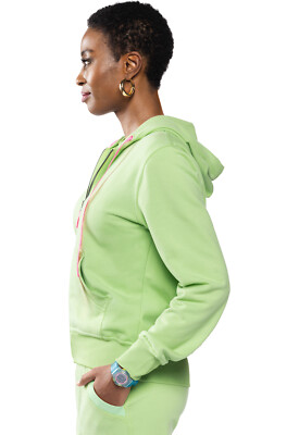 トップス MEDI TAPE EMBROIDERY MESH JACKET Women's Mesh Zip Front Cropped Scrub Jacket | Infinity Scrubs