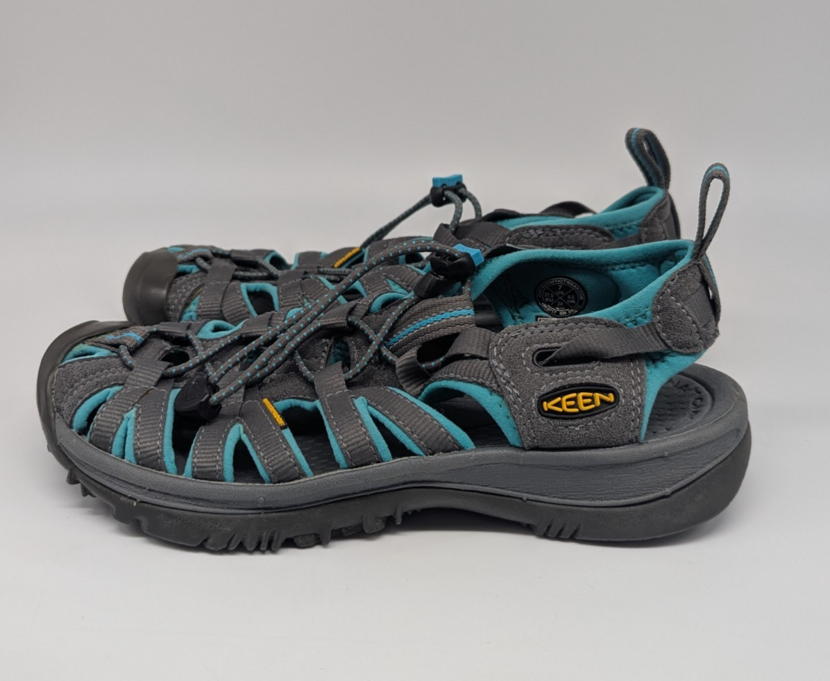 Keen Whisper sandalo donna taglia 7 ceramica ombra scura 1003717 scarpe escursionismo acqua