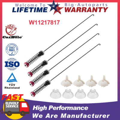 Washer Suspension Rod Kit W11217817 for WTW4850HW0