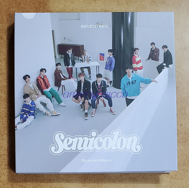 SEVENTEEN Semicolon K-POP CD + WEAVING KIT + MINI CARD + SEVENTEEN Semicolon K-POP CD + WEAVING KIT + MINI CARD +
