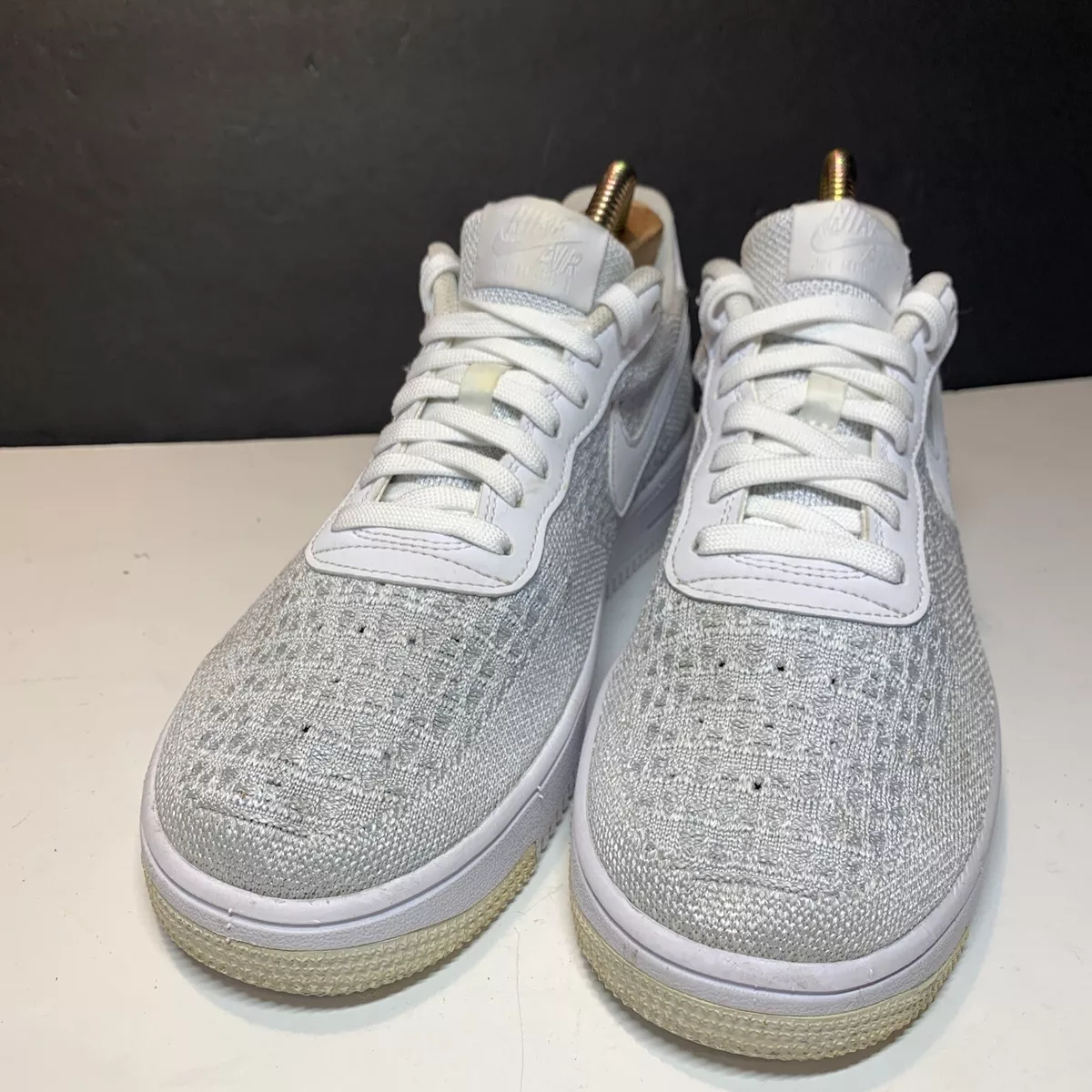 Nike Air Force 1 Flyknit Low 2.0 Pure Platinum US 8