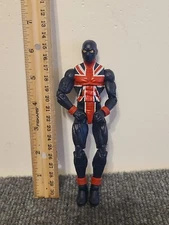 Marvel Legends 6" Inch Smart Professor Hulk Union Jack Loose As Shown