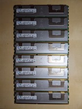 LOT 8 x Samsung 4GB ECC 4GB DIMM 2Rx4 PC3-10600R M393B5170FHD