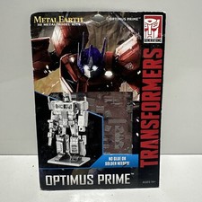Metal Earth Transformers Optimus Prime Steel Model Kit NEW ~ 3D Metal Model Kit