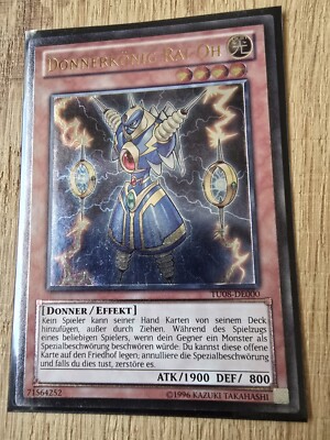 Yugioh Donnerkönig Rai Oh TU08 Ultimate Rare Sammlung
