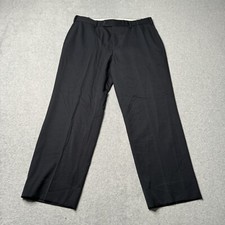 Brooks Brothers 1818 Madison Dress Pants Mens 36x30 Fits 36x28 Blue Wool Formal