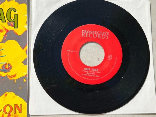 DEEP SHAG ALWAYS A TURN ON / HEY YOU USED VINYL 7" 45 SINGLE RECORD - Picture 3 of 8