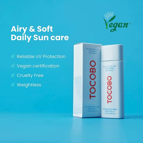 Tocobo Bio Watery Sun Cream SPF 50+ PA++++ 50ml / 2.82 fl.oz - Picture 3 of 6