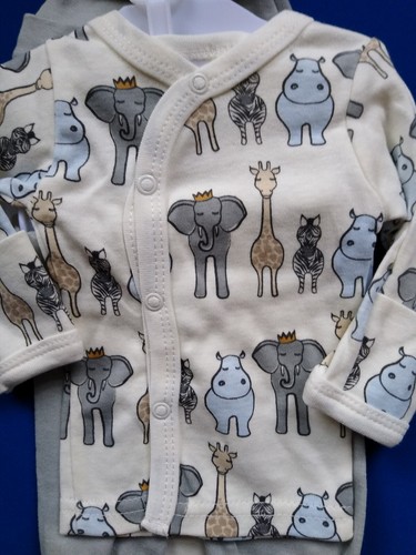 Tiny Baby Boy Clothes Layette Set Starter Outfit Hat Babygrow Bodysuit Premature - Picture 5 of 26