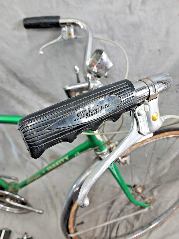 Bicicleta de crucero Schwinn Varsity 1982 vintage 52 cm pequeña acero verde ¡Hecha en EE. UU./¡Envío! Foto 4 de 4