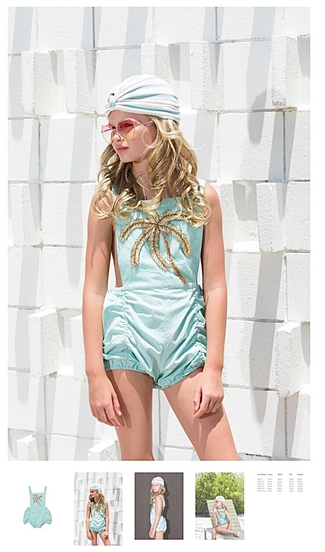 NWT girls Tutu Du Monde Tropicana Caribbean romper bodysuit size 8-9