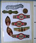 <!--F#f_0-->Vintage Collection Lot of 9 Cigar Box Labels or parts<!--F/-->