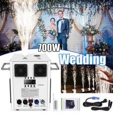 700W Cold Spark Firework Machine DMX512 Special Stage Effect Show Events Wedding
