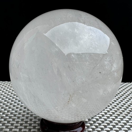Sfera sfera cristallo quarzo trasparente cristallo bianco naturale 2,1 libbre guarigione - Foto 16 di 19