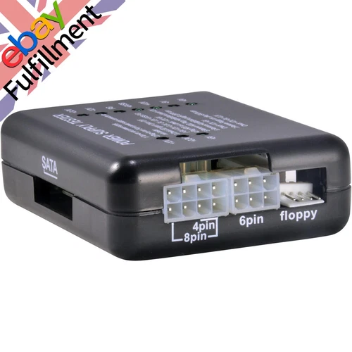 1Pc New Power Supply LED 20/24 Pin For PSU ATX SATA HDD Tester Checker For PC