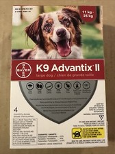 K9 Advantix II Flea and Ticktreatment for Large Dogs Weighing 11 Kg to 25 Kg