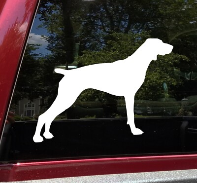 German Shorthaired Pointer Vinyl Decal | Dog GSP Puppy | Die Cut Sticker