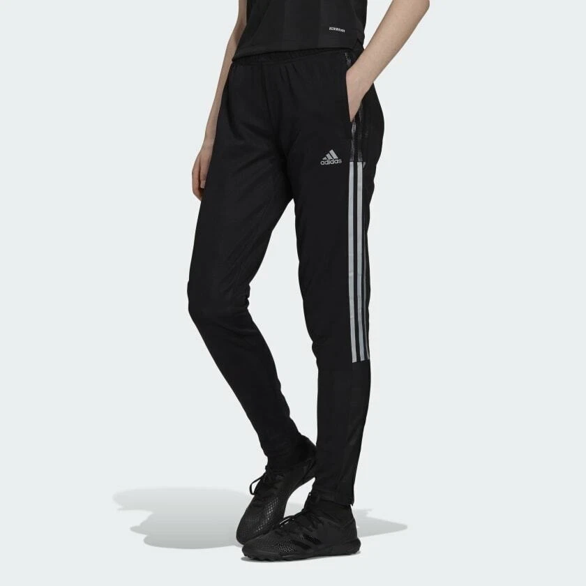 adidas Women's Tiro 21 Training Reflective Stripes Pants GS4699