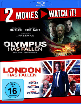 Olympus Has Fallen / London Has Fallen  - BluRay NEU OVP   D46