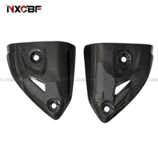 For Ducati Panigale 899 1199 1299 Carbon Fiber Exhaust Cover Guard Heat Shield