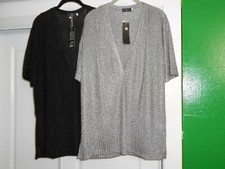 2 (Two) Mens Deep V tee shirts - 2XL