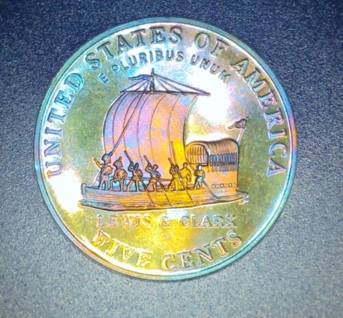 2004 S RAINBOW TONED Proof SET 11 COIN SET with Cases Box & COA - Picture 20 of 24
