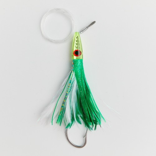 OCEAN CAT Saltwater Trolling Lure Bag Teaser Chain Fishing Lure FullyRigged Hook - Picture 122 of 137