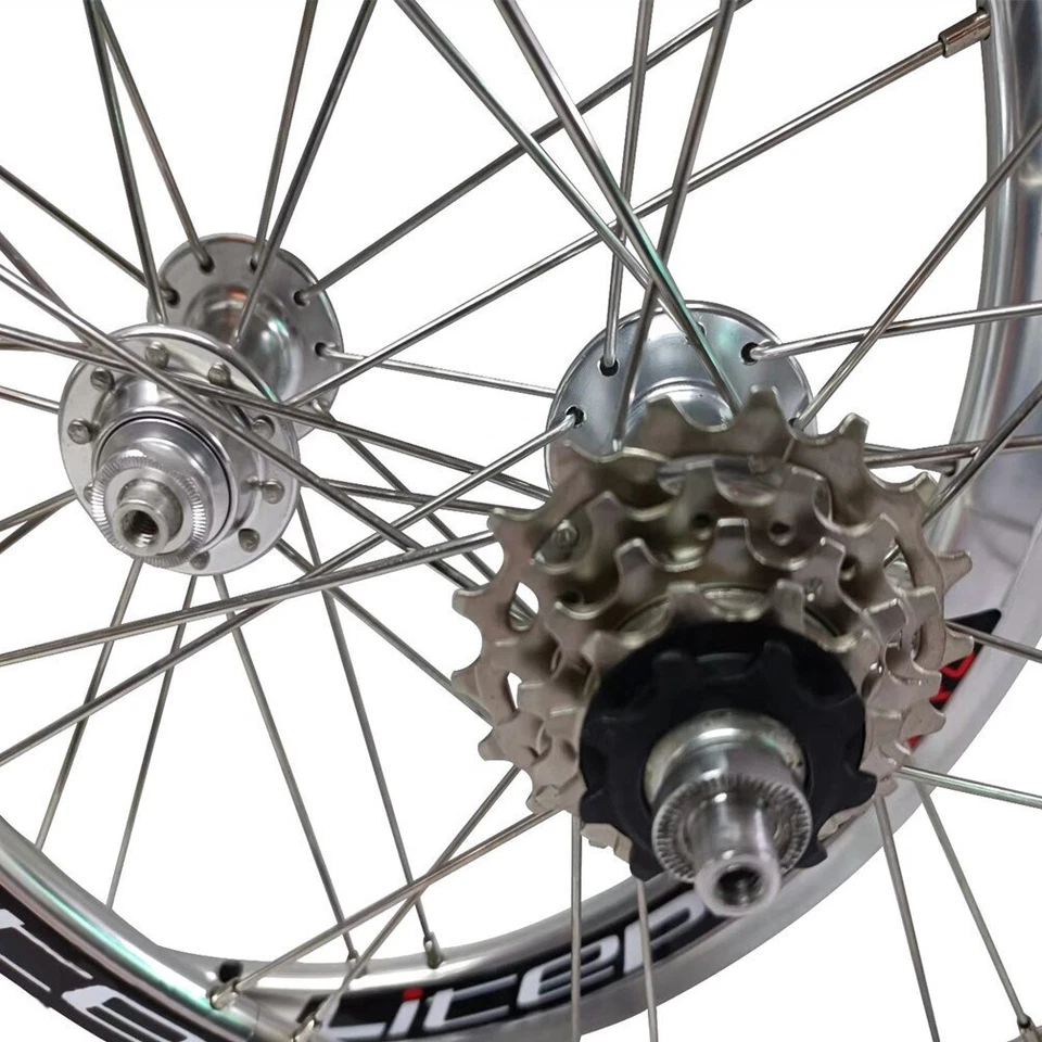 Aero 16In 305 349 V Brake Bmx Bike 5 Speed Wheelset for Dahon D5 Folding Bicycle - Image 4 of 4