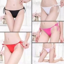 Sexy Womens Cheeky Panties Thong Brief G-string Bikini Lingerie Ladies Underwear