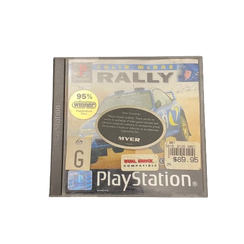 Colin McRae Rally | PS1 PlayStation 1 PSX Game Complete with Manual | AUS Seller