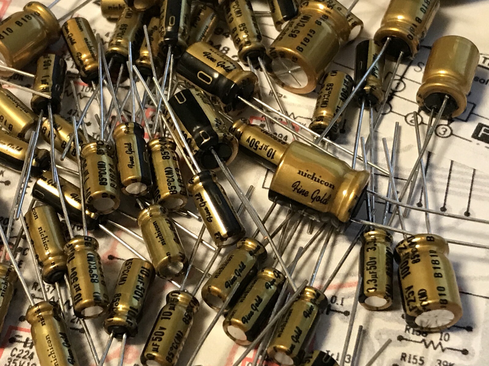 PREMIUM Reparatursatz PIONEER RT-909 NICHICON Capacitors Elko Repairkit AUDIO