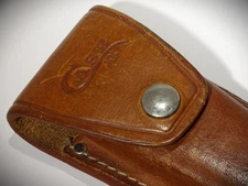 💥 Vintage Case XX #97 Shark Tooth #59 Hammerhead 5" Brown Leather Sheath ONLY