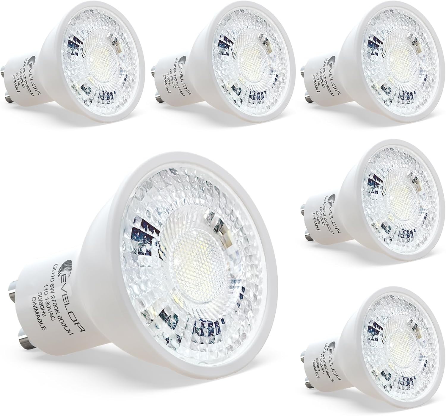 Dimmable 2700k Warm White Track Lighting 40w Equivalent 6 Pa