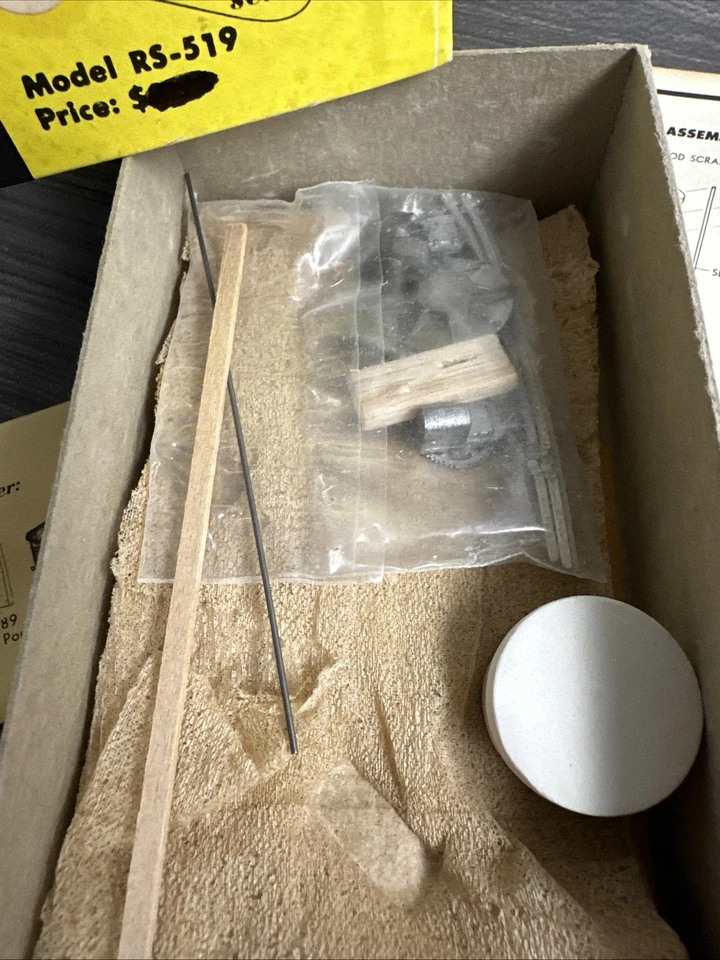 Kit de modelos a escala Alexander #RS-519 gancho pequeño polipasto marrón nuevo en caja 1:87 HOn3, HOn30 Foto 4 de 4