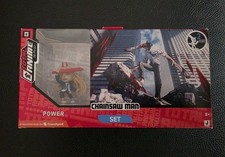 Total Anime CHAINSAW MAN 3 Piece Set With 2 Mystery MINI Action Figures POWER