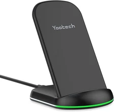 Yootech Wireless Charger,10W Max Wireless Charging Stand, Compatible with Iphone