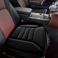 Kingphenix 1.2" Memory Foam Car Seat Cushion for Comfort & Pressure Relief