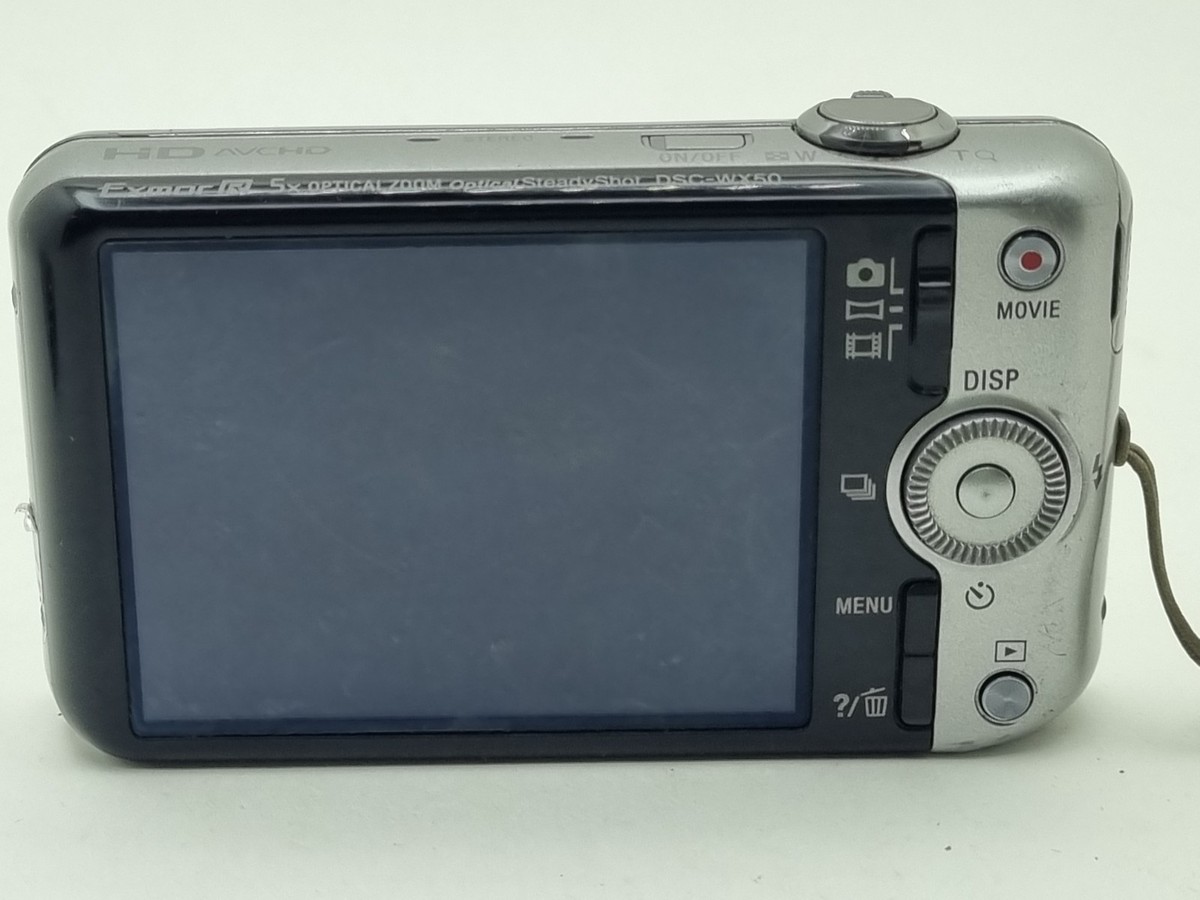 Sony Cyber-shot DSC-WX50 16.2MP Digital Camera - Silver for sale