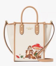 Kate spade X Disney Chip And Dale  Shoulder Bag mini tote photos of actual bag