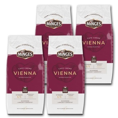 4 KG Minges Café Crème Vienna Kaffeebohnen