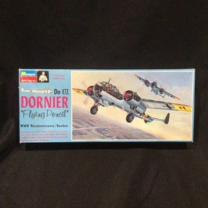Monogram PA214 DO 17Z Dornier Flying Pencil 1/72 Scale Model Kit (1968)