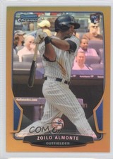 2013 Bowman Draft Chrome Gold Refractor 12/50 Zoilo Almonte #9 1p7
