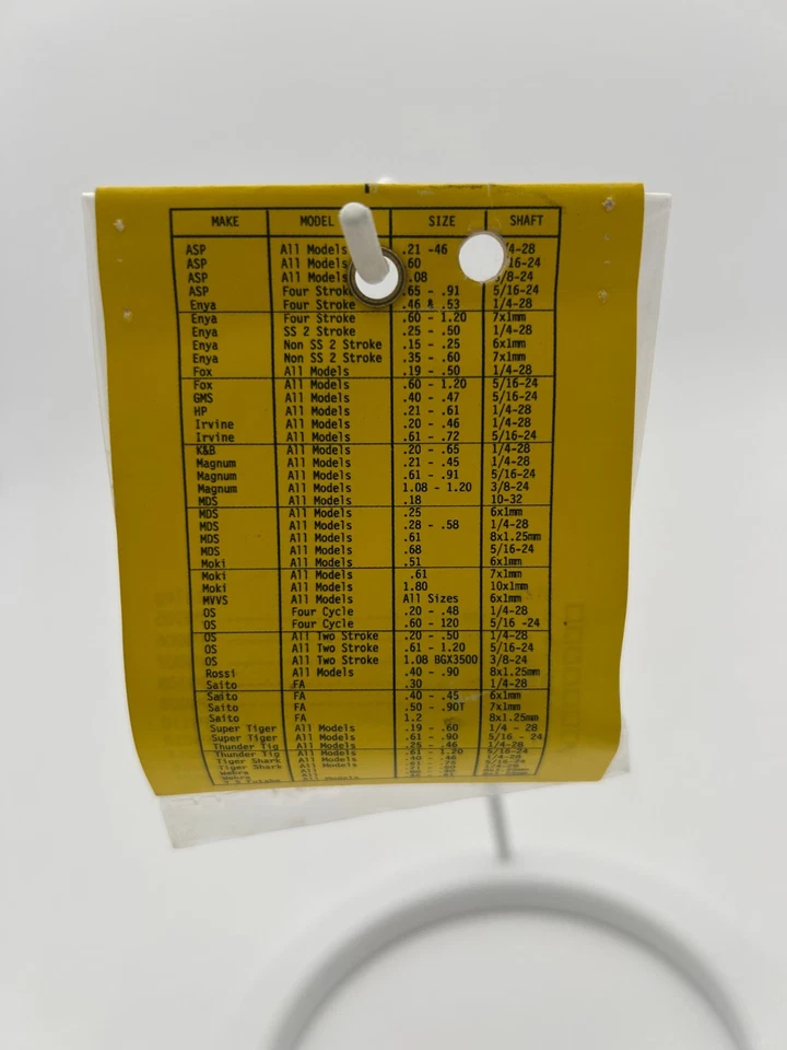 Vintage RC Airplane Part Harry Higley Safety Spinner Hub 1/4-28 #SPN014 NIP - Image 2 of 4