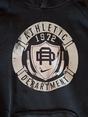 Nike The Athletic Dept. Herren Hoodie Kapuze Taschen Logo M Schwarz - Bild 1 von 4